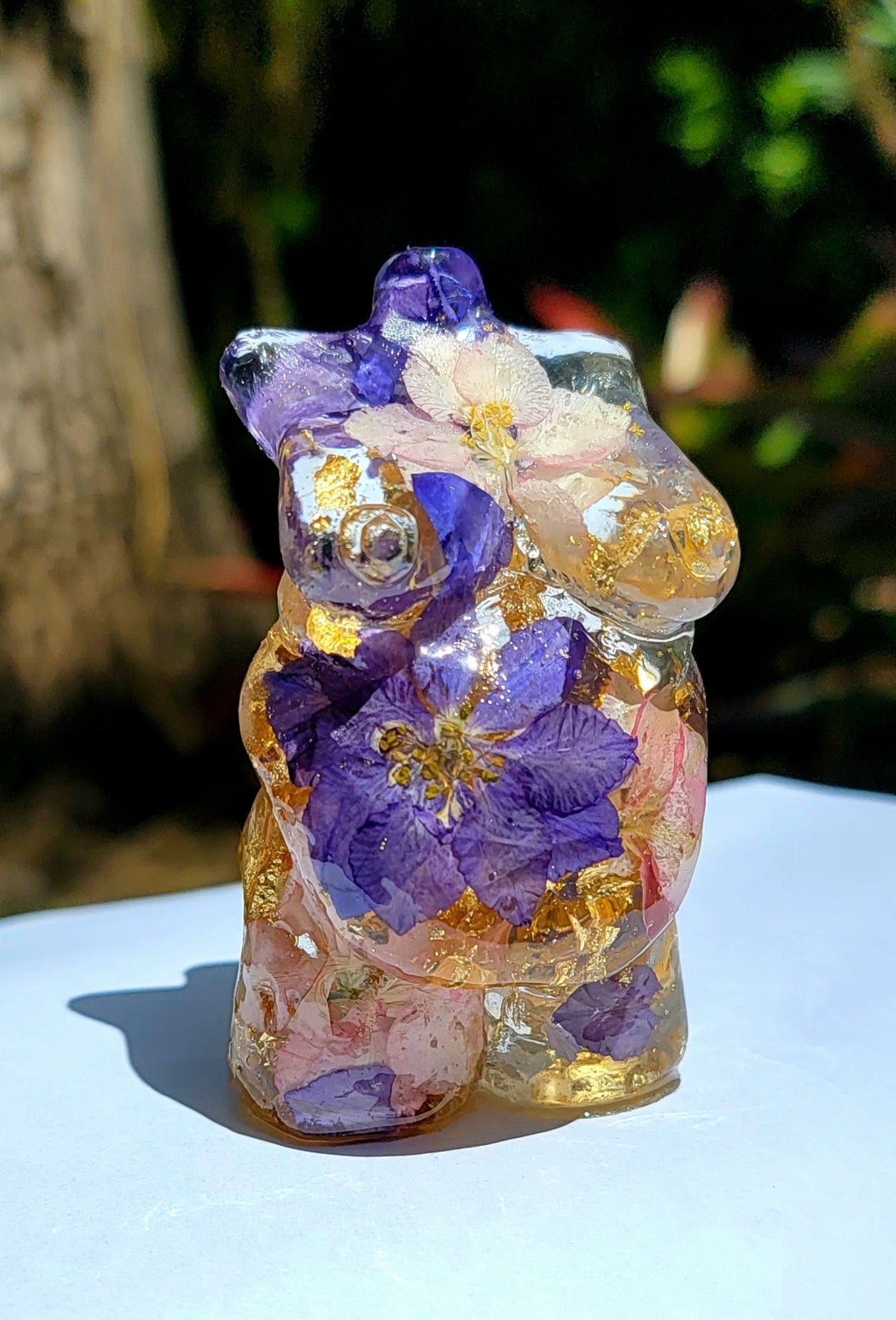 Plus Size Statue -Medium 3 in. - Royal Mix - Momma Resin