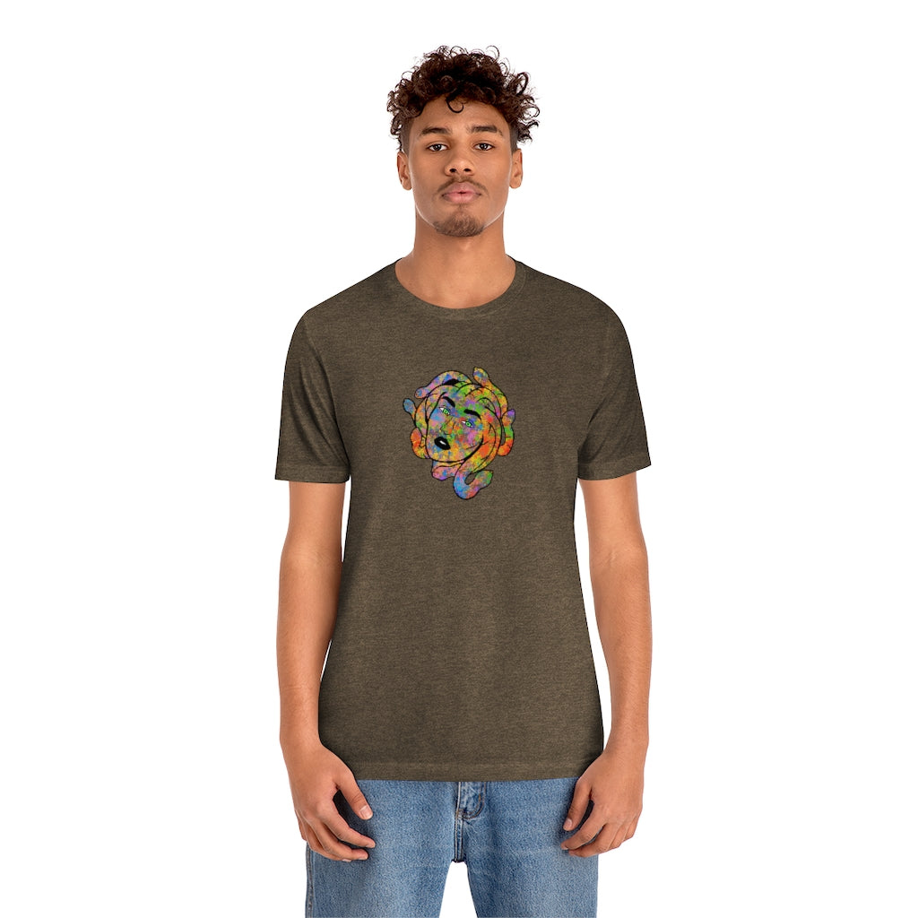 Medusa Rainbow Splatter Unisex Jersey Short Sleeve Tee ''' - Momma Resin