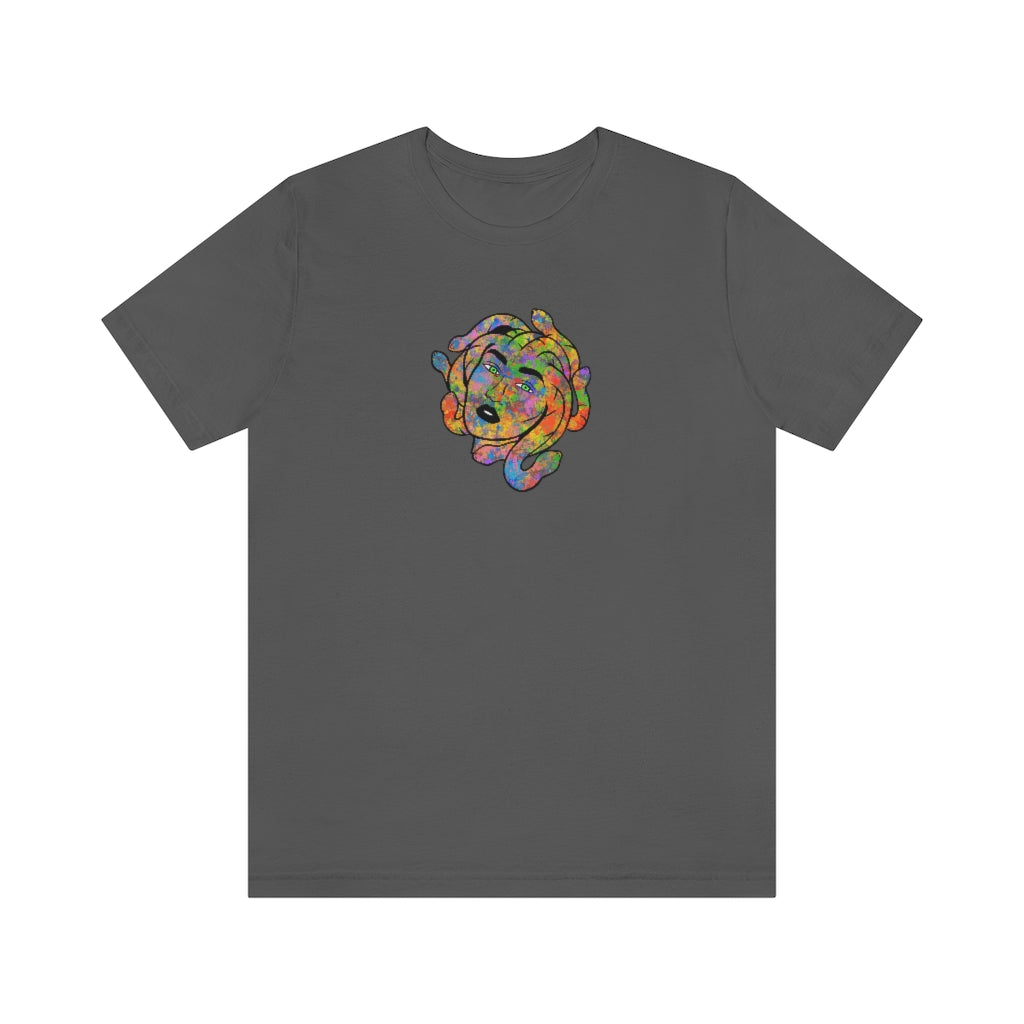 Medusa Rainbow Splatter Unisex Jersey Short Sleeve Tee ''' - Momma Resin