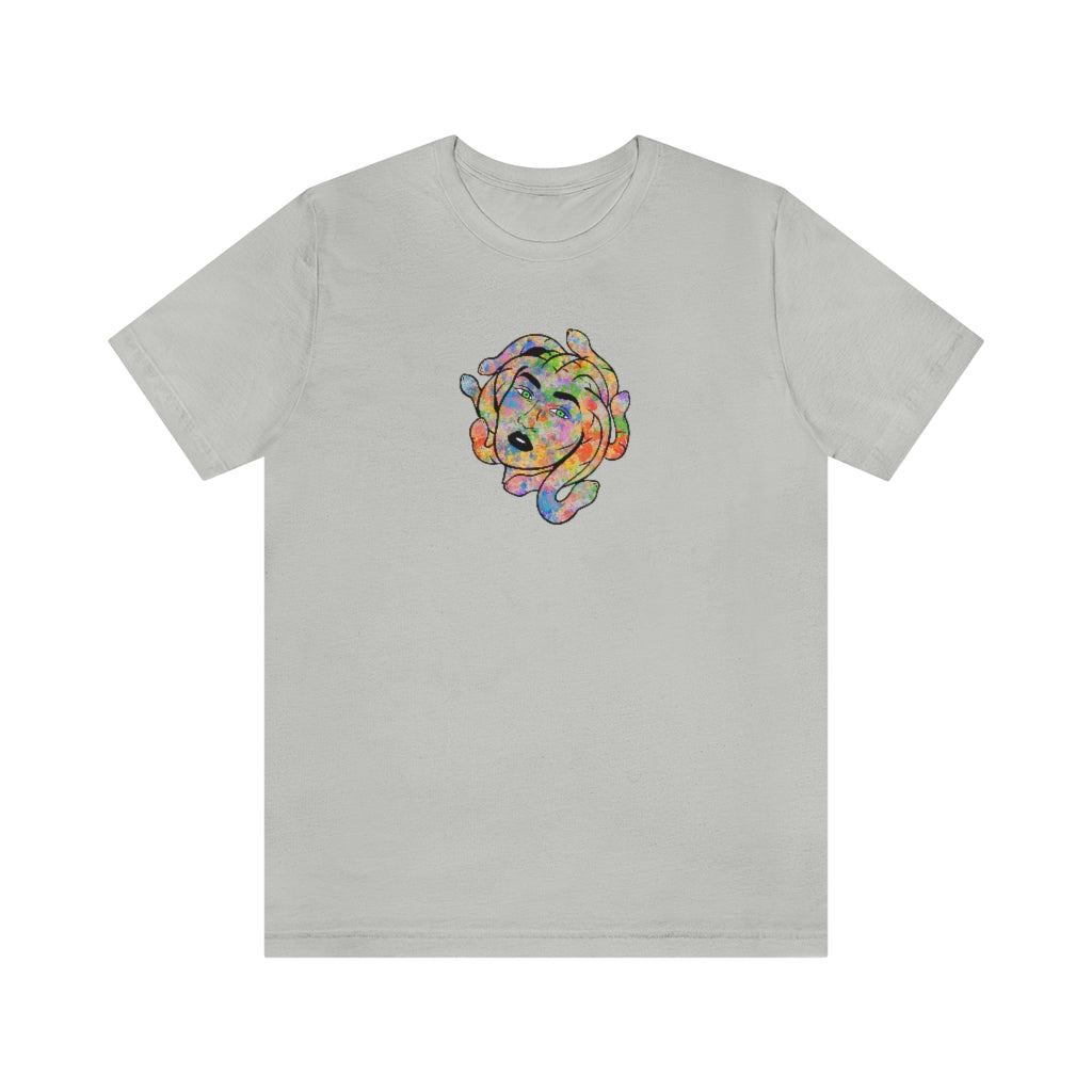 Medusa Rainbow Splatter Unisex Jersey Short Sleeve Tee ''' - Momma Resin