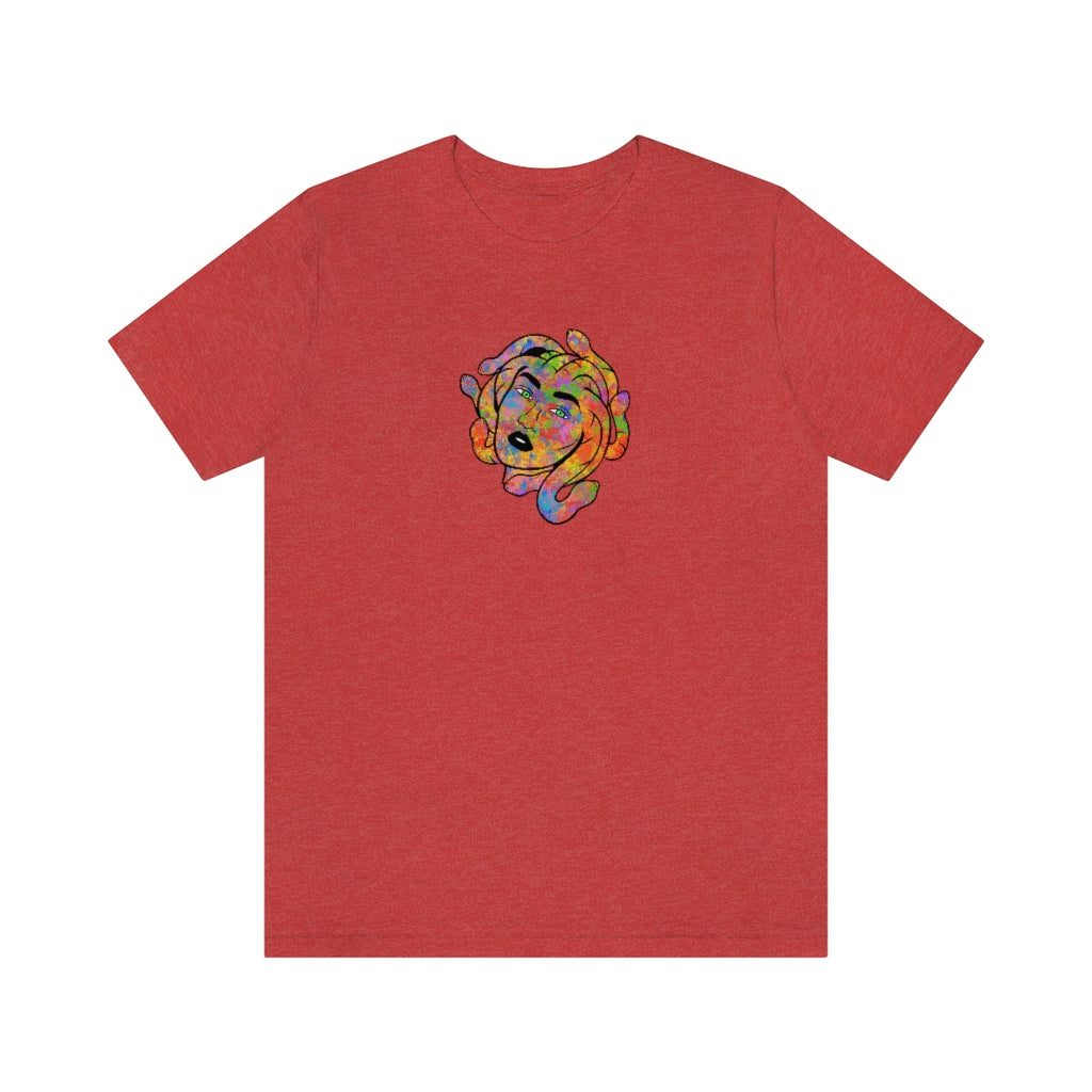 Medusa Rainbow Splatter Unisex Jersey Short Sleeve Tee ''' - Momma Resin