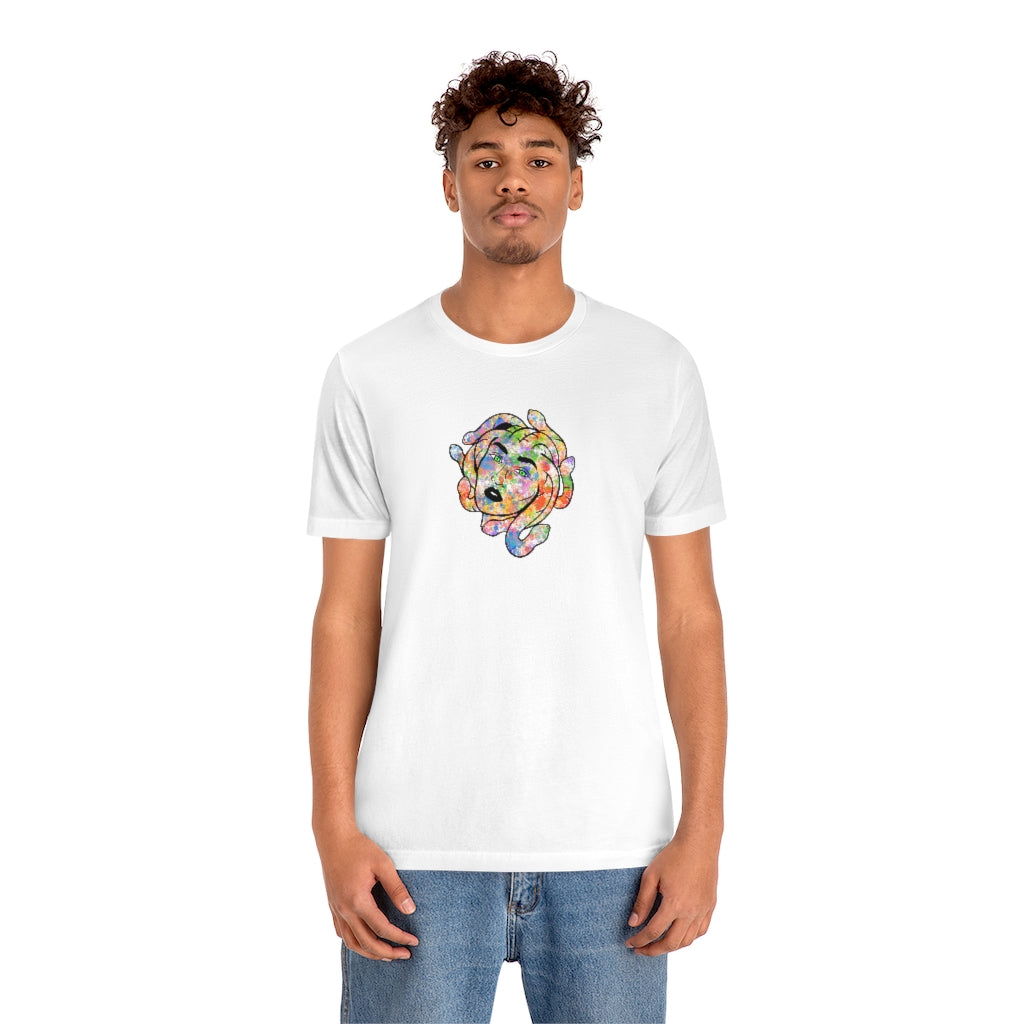 Medusa Rainbow Splatter Unisex Jersey Short Sleeve Tee ''' - Momma Resin