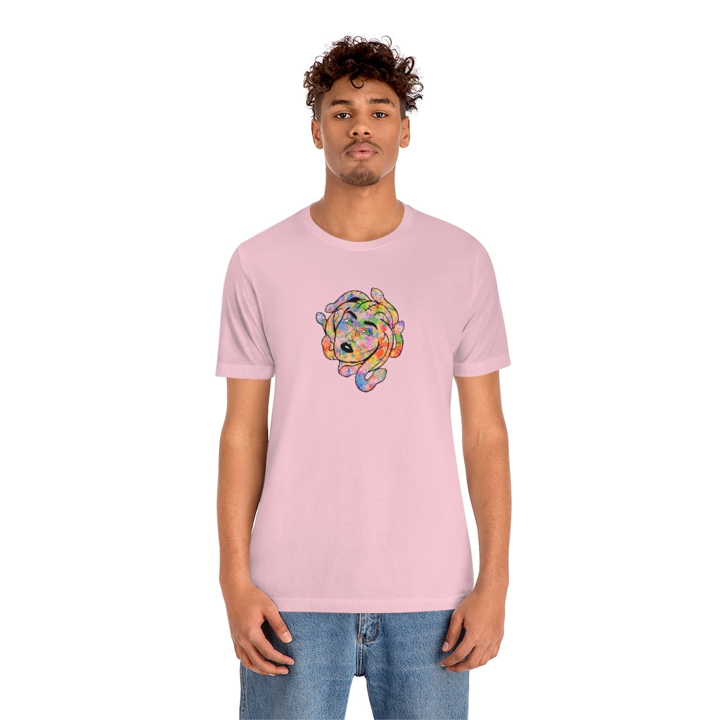 Medusa Rainbow Splatter Unisex Jersey Short Sleeve Tee ''' - Momma Resin
