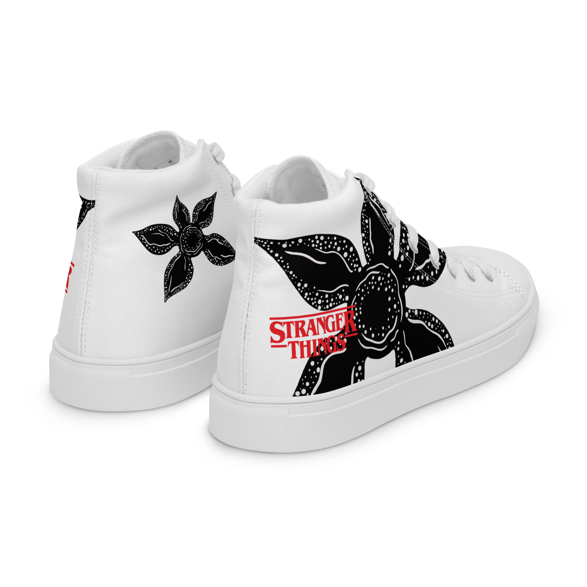 Women's Stranger Demogorgon Things high top canvas shoes | Momma Resin