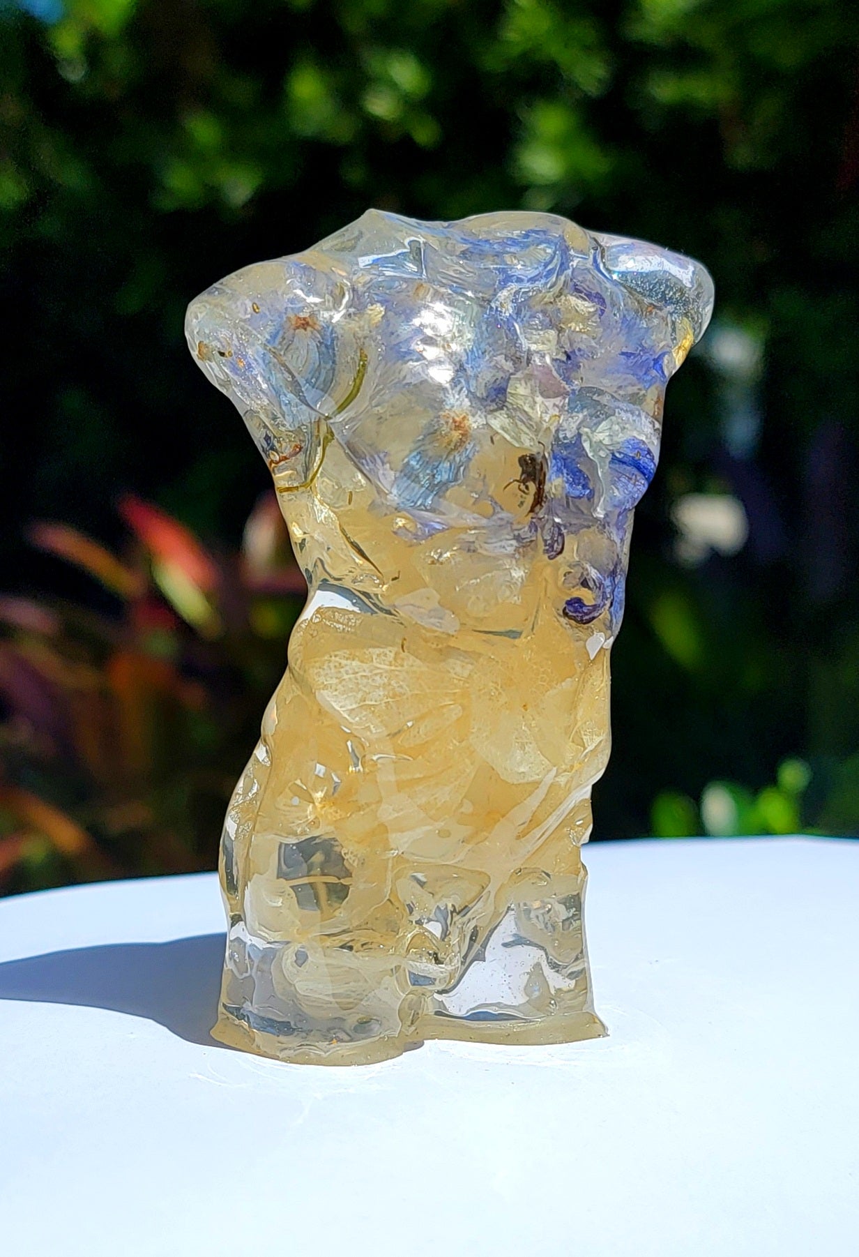 Male Statue Soft Blues - Momma Resin