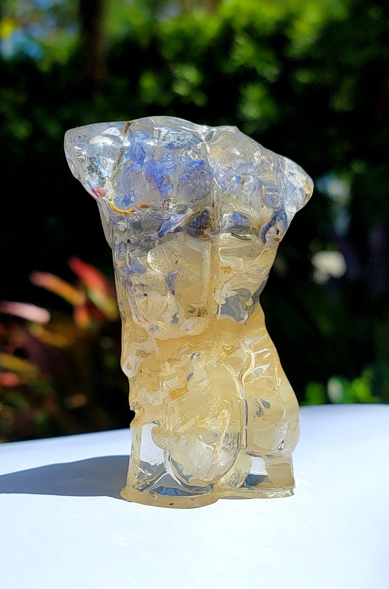 Male Statue Soft Blues - Momma Resin