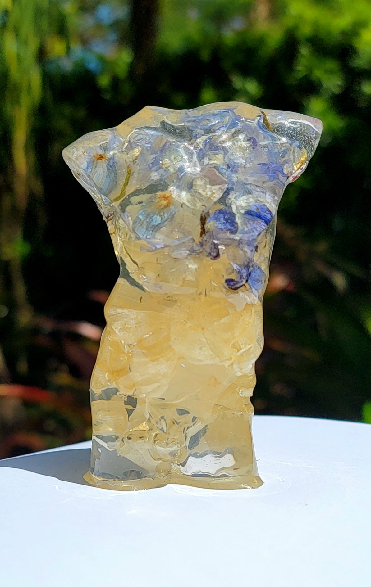 Male Statue Soft Blues - Momma Resin