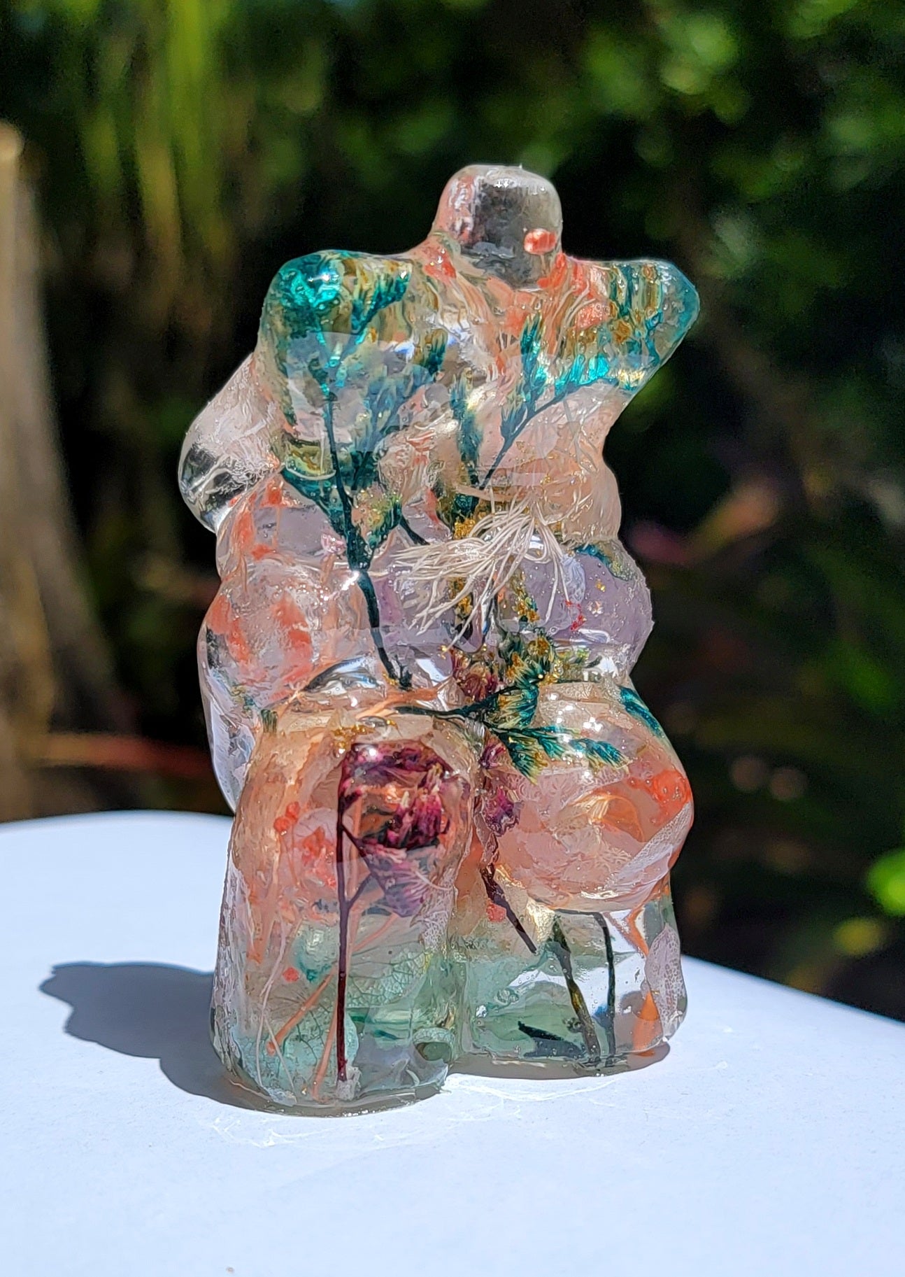 Plus Size Statue -Medium 3 in.  - Mystical Garden - Momma Resin