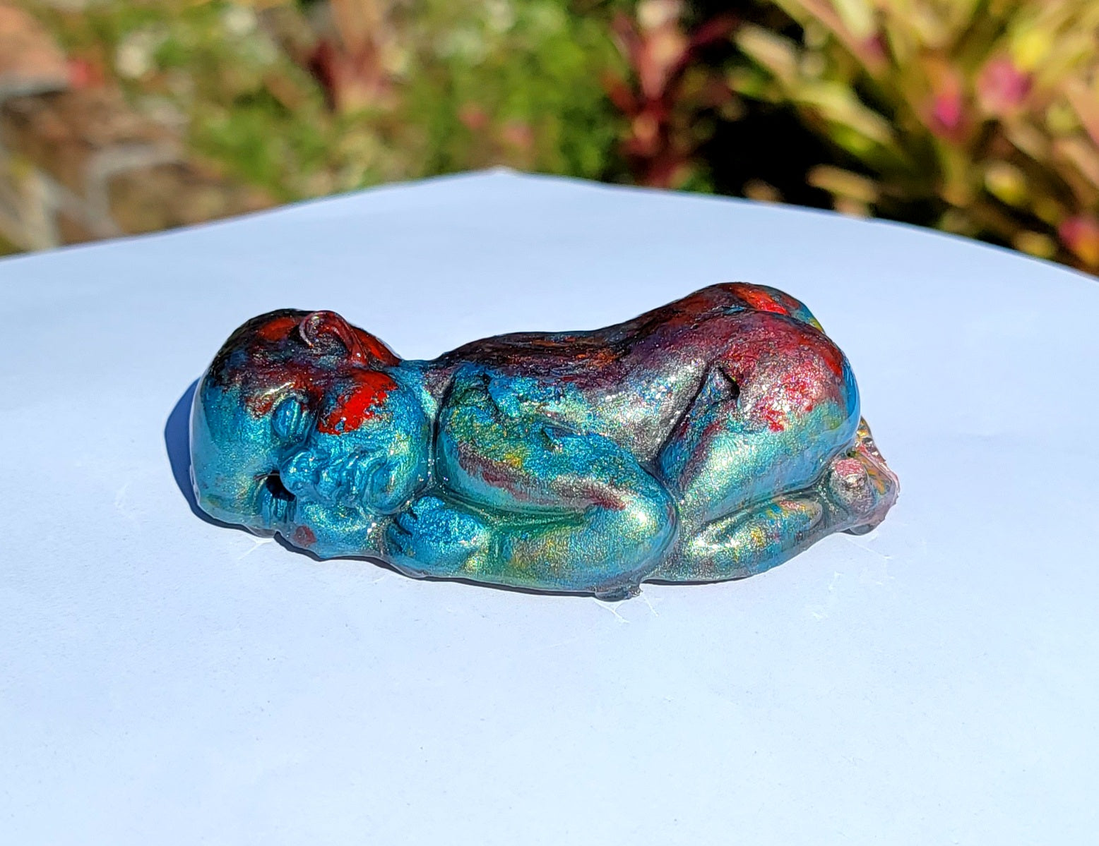 Sleeping Infant Statue - Momma Resin