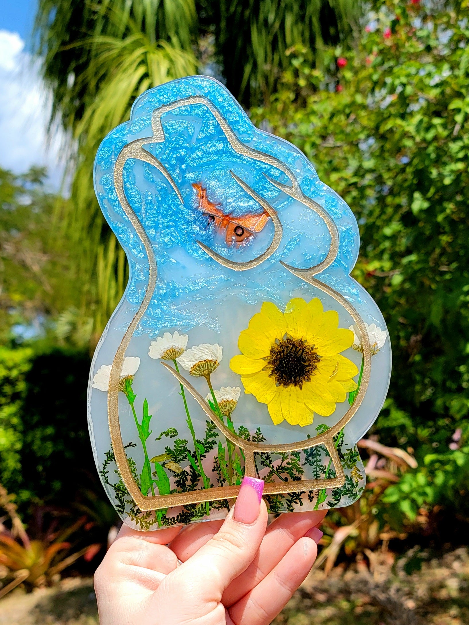 Pregnancy Wall Hanging Decor - Momma Resin