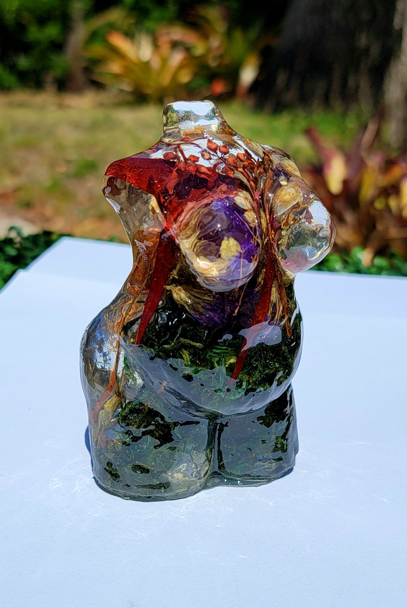 Plus Size -Large- Statue-  Forest - Momma Resin