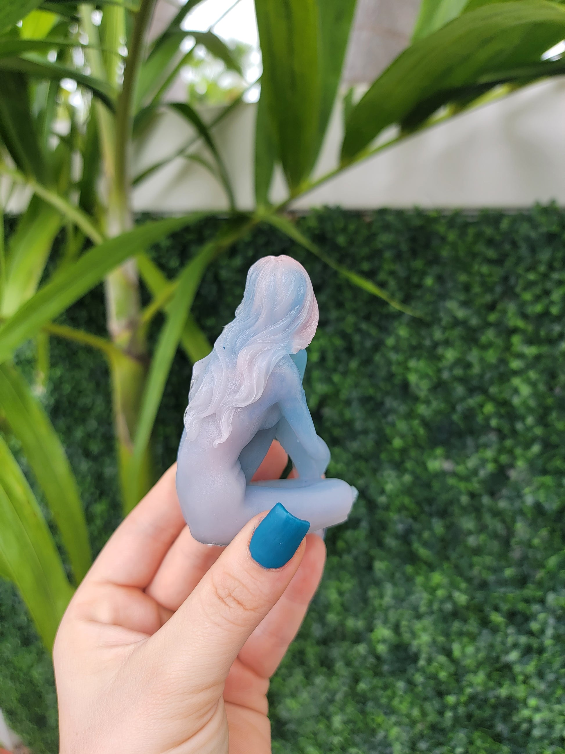 Sitting Goddess Statue - Momma Resin