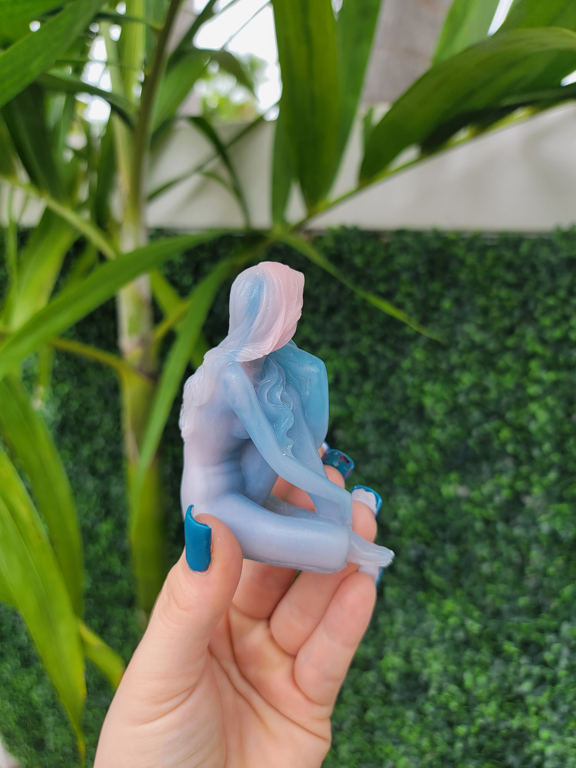 Sitting Goddess Statue - Momma Resin