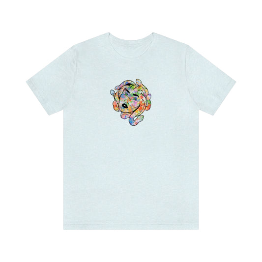 Medusa Rainbow Splatter Unisex Jersey Short Sleeve Tee ''' - Momma Resin