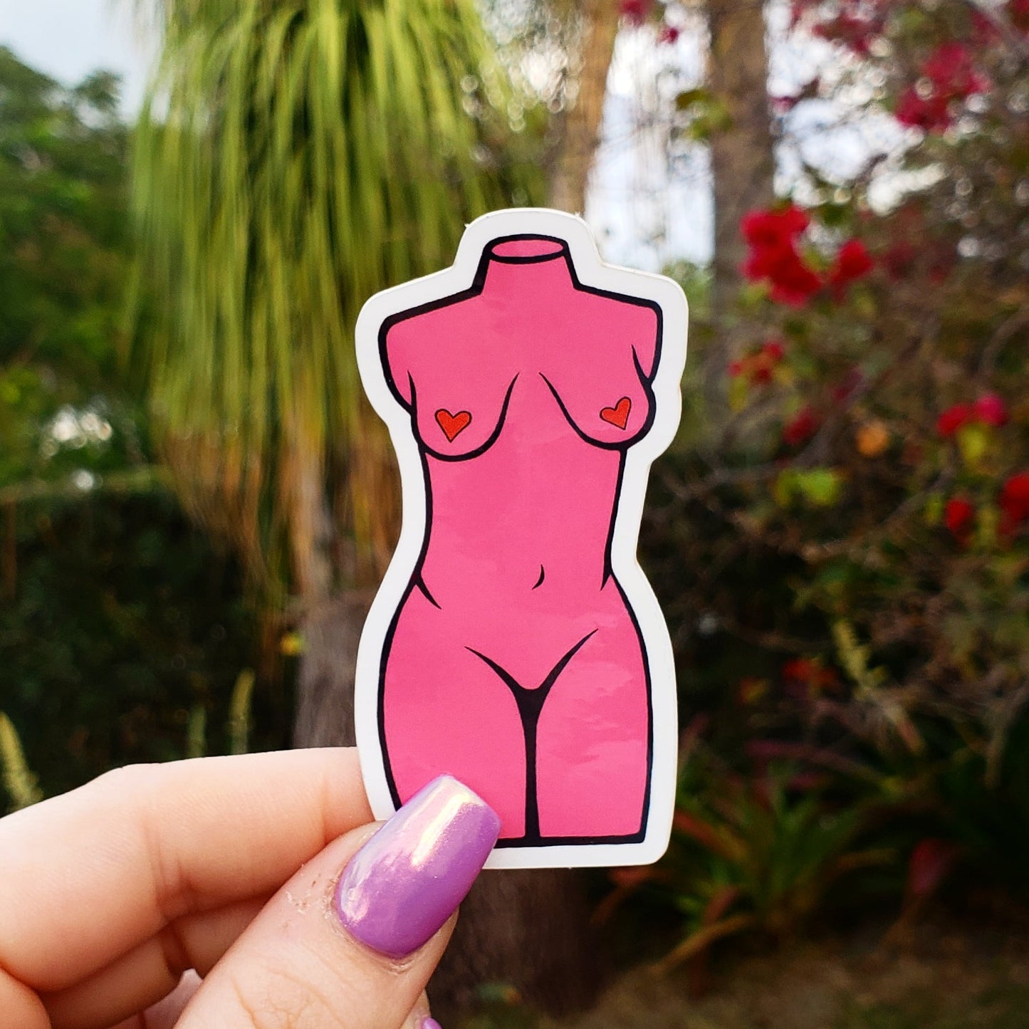 *LIMITED EDITION* Slender Valentines Day Sticker - Momma Resin