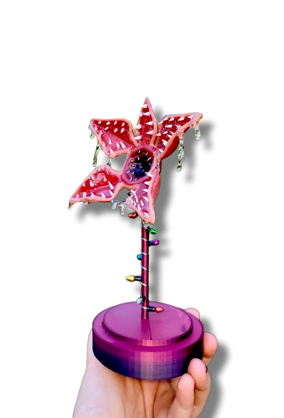 Demogorgon Inspired Artwork Display 7 inches tall - Momma Resin