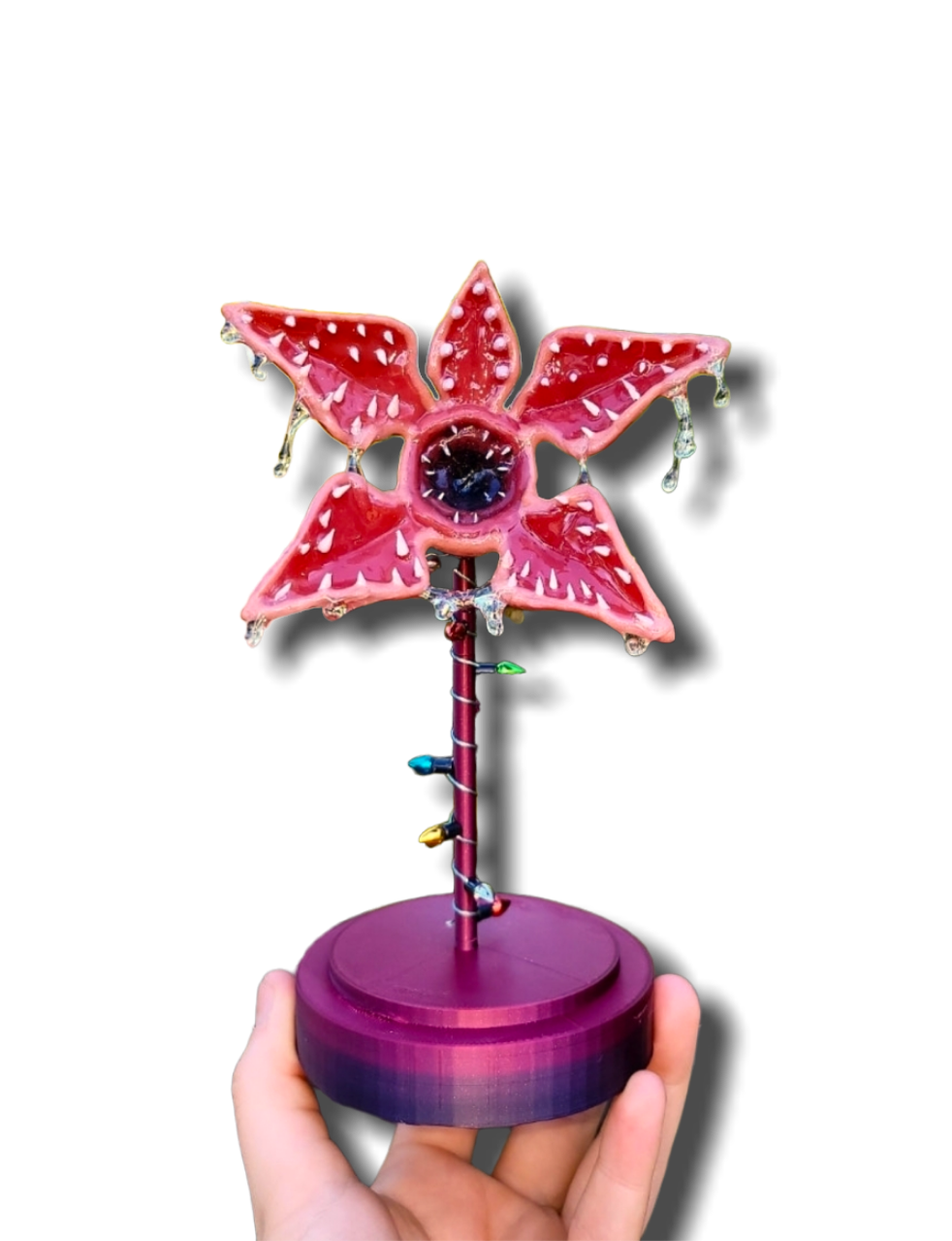 Demogorgon Inspired Artwork Display 7 inches tall - Momma Resin