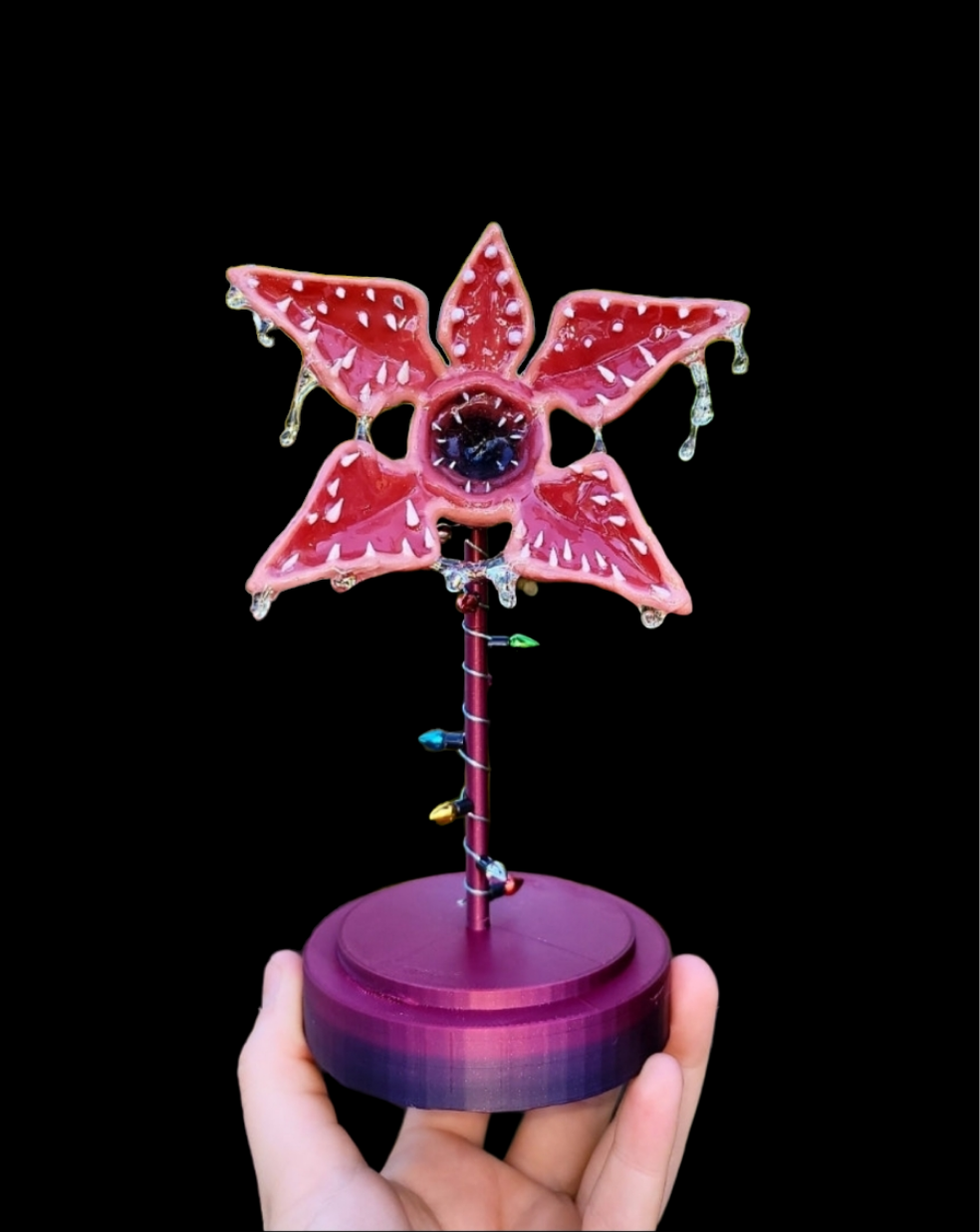 Demogorgon Inspired Artwork Display 7 inches tall - Momma Resin