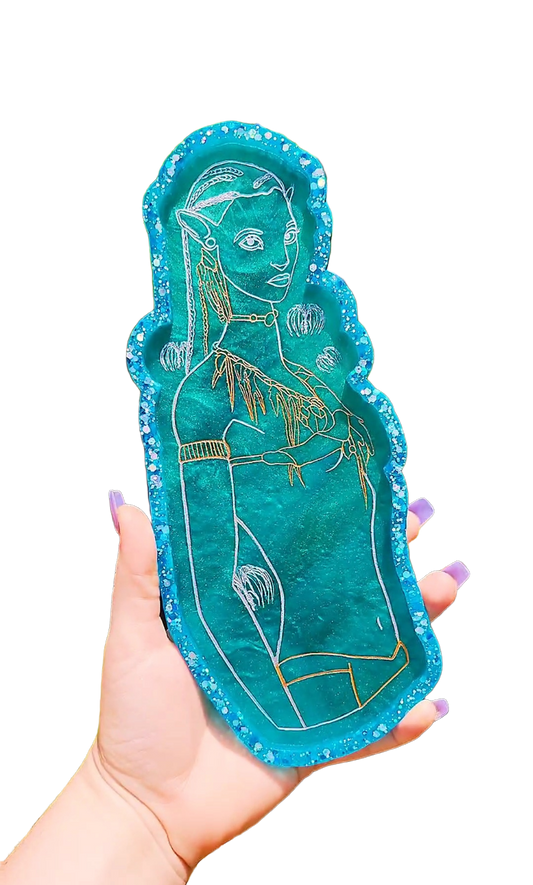 Neytiri from Avatar Decorative Tray - Momma Resin