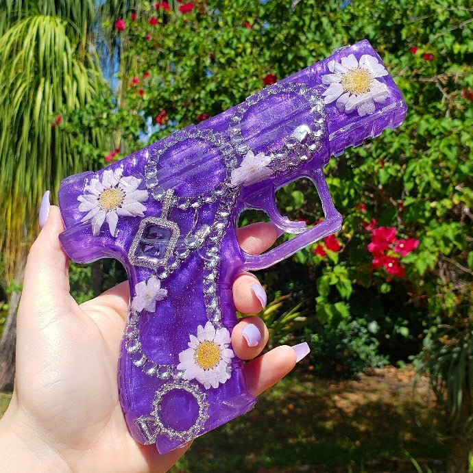 Purple Jewelry Gun - Momma Resin