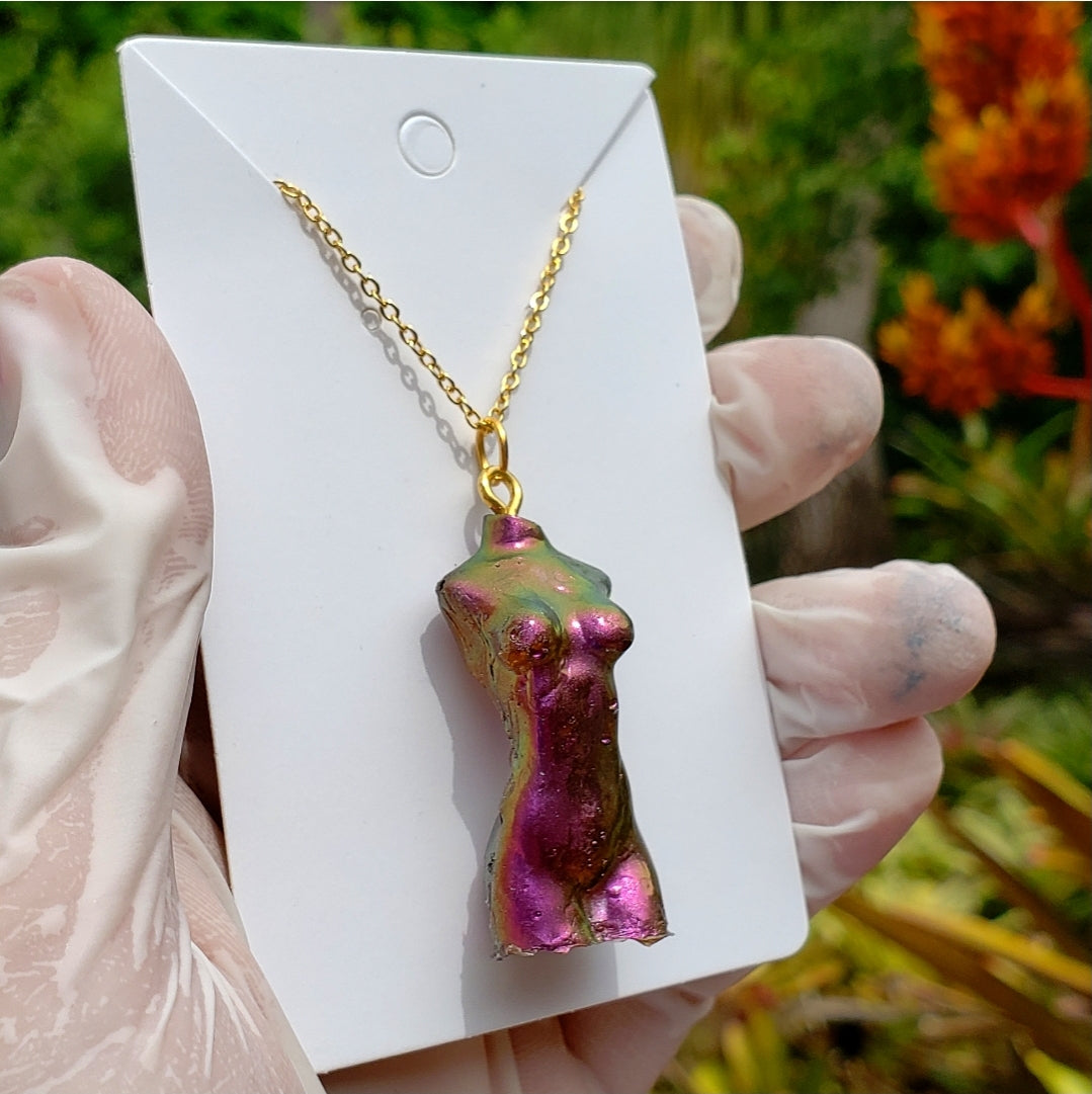 Goddess Body Necklace - Momma Resin