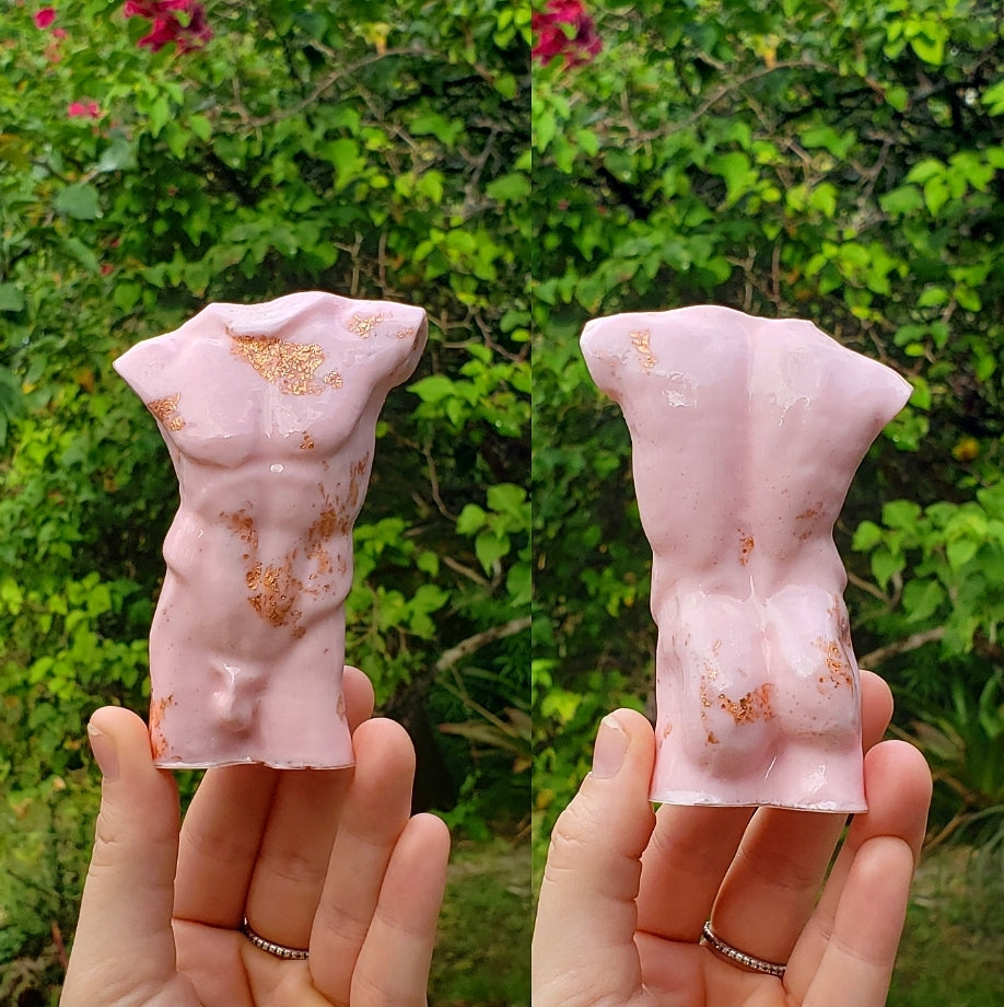 Male Statue -Rose Gold Mix- - Momma Resin