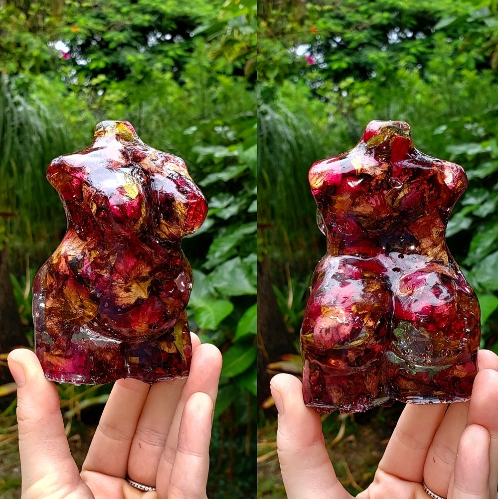 Plus Size -Large- Statue -Rose- - Momma Resin