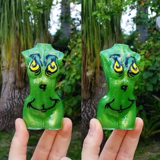 Grinch Slender Statue -Large- - Momma Resin