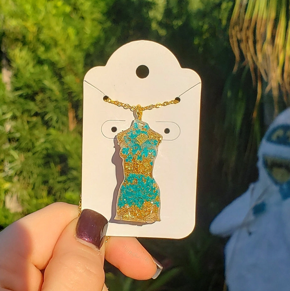 Goddess Body Necklace - Momma Resin