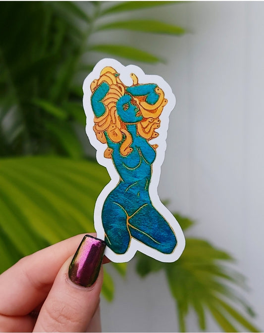 Medusa Sticker - Momma Resin