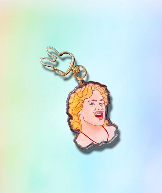 ST Stranger Billy Inspired Things Hargrove Acrylic Keychain charm - Momma Resin