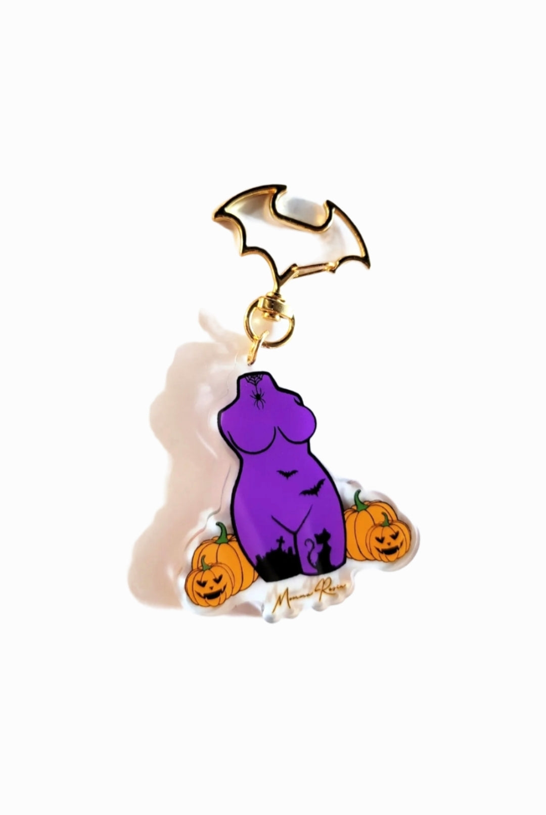 Halloween Body Acrylic Keychain charm - Momma Resin