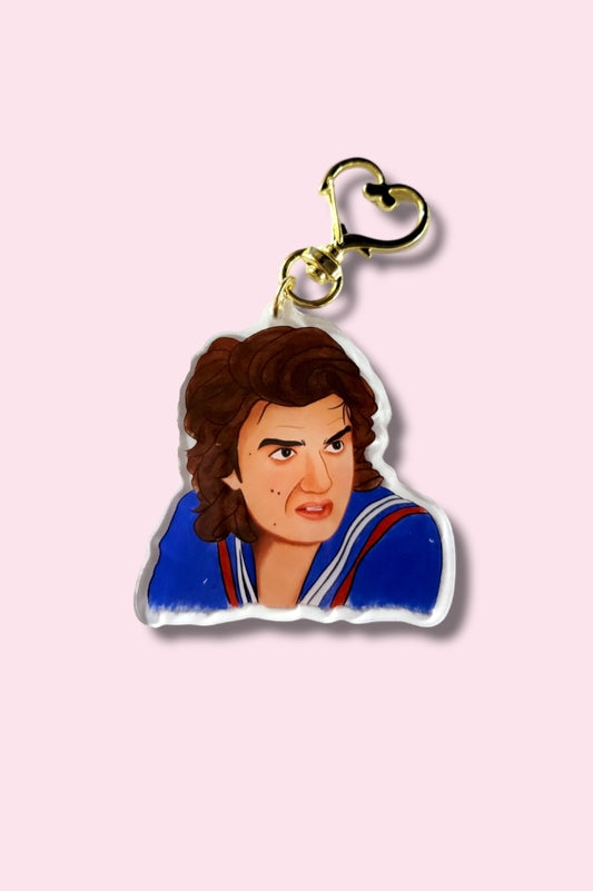 Steve Acrylic Keychain charm