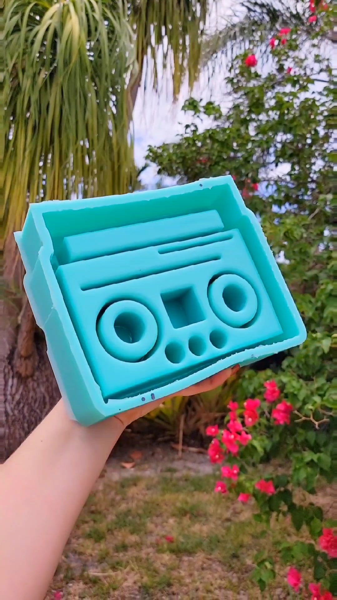 Retro Radio Silicone Mold - Momma Resin