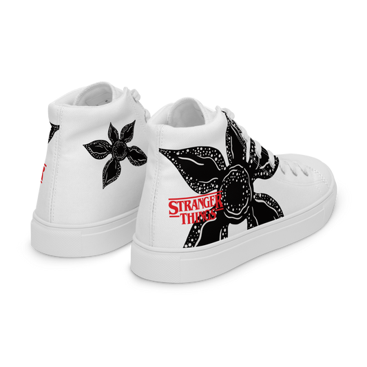 Women’s Stranger Demogorgon Things high top canvas shoes - Momma Resin