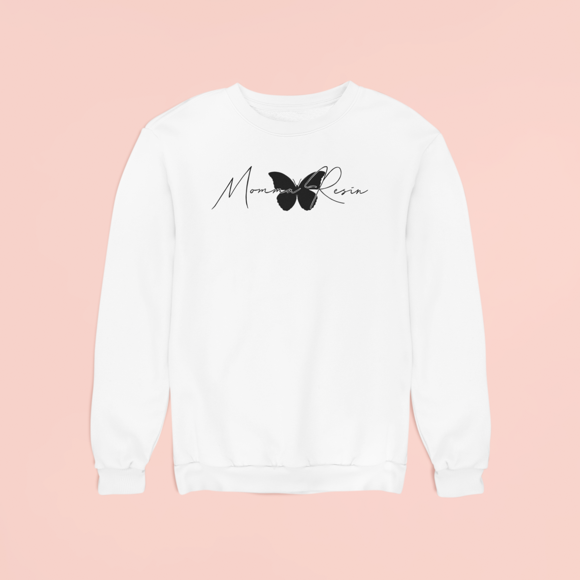 Customize Your Own Logo Unisex Sweatshirt - Momma Resin