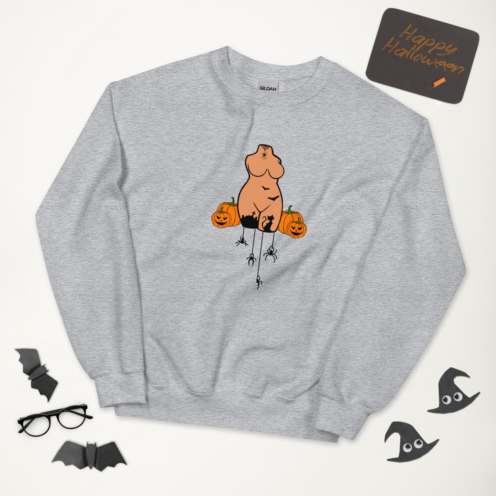 Halloween Body Unisex Sweatshirt - Momma Resin